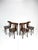 Four classic bentwood chairs from the polish manufacturer radomsko zmg, dating from the 1970s. these chairs impress with...