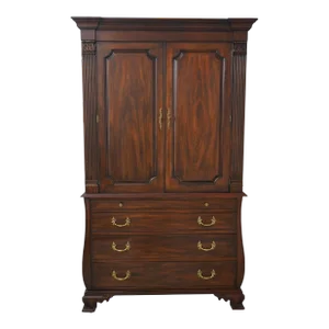 Henkel Harris Model 184 Mahogany Bedroom Armoire