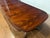 Classic Mahogany Scallop Cornered Dining Table by Leighton Hall - Showroom Sample For Sale - Image 9 of 16