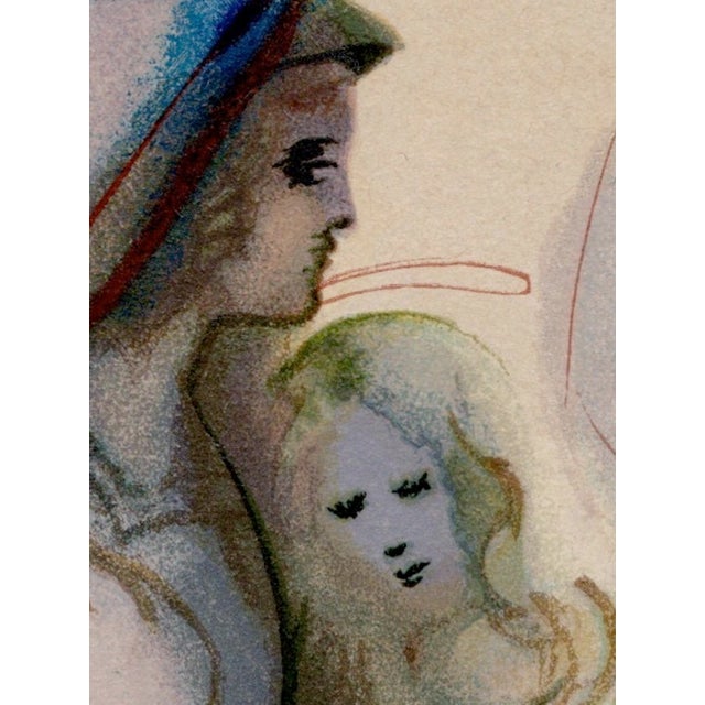 S. Dali, The Archangel Gabriel, 1964, Woodcut For Sale - Image 6 of 9