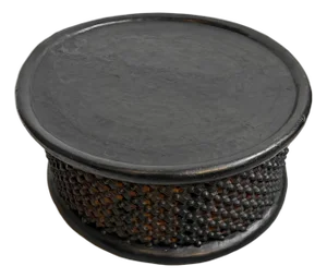 Vintage Bamileke Coffee Table Stool