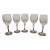 1980s Gorham Lady Anne Vintage Water Goblets- Set of 5. Beautiful! For Sale