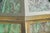 Mid 20th Century Mid 20th Century Arts & Crafts Green Slag Glass Hexagonal Pendant Light - R291935 For Sale - Image 5 of 8