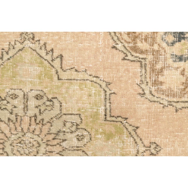 Low Pile Vintage Home Decor Rug For Sale - Image 6 of 9