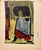 Donald Stacy "Mark" c.1950s Oil pastel and gouache paint on paper 14x17" unframed Unsigned Came from artist's estate...