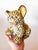 Brown Vintage Italian Hand Painted Terracotta Leopard Cub For Sale - Image 8 of 10