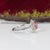 Aaa Padparadscha Sapphire Ring With Natural Diamonds: Solid 14k Gold, Oval 6x4mm, Size 6.75 For Sale In Columbus - Image 6 of 9