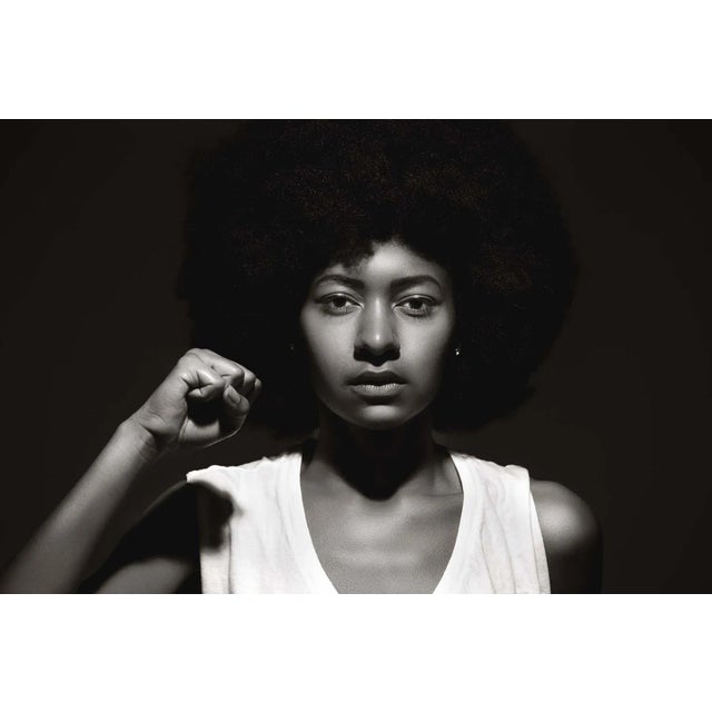 The Black Power Madonna by Donn Thompson - Limited Edition Photo Print on Aluminum For Sale