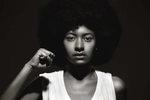 The Black Power Madonna by Donn Thompson - Limited Edition Photo Print on Aluminum