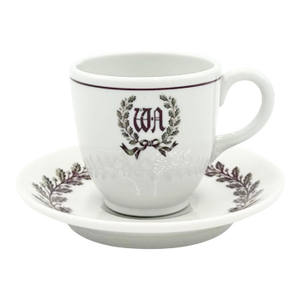 Vintage the Waldorf Astoria Hotel Nyc Demitasse Cup & Saucer