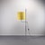 Minimalist Floor Lamp with Yellow Shade in Dupioni Silk by Florian Schulz, Germany, 1970s For Sale - Image 13 of 13