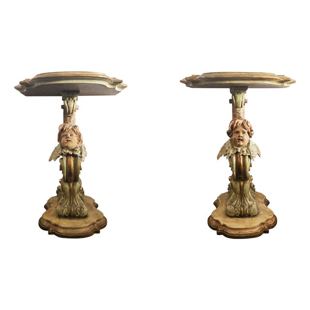 Small Console Tables, Set of 2 For Sale