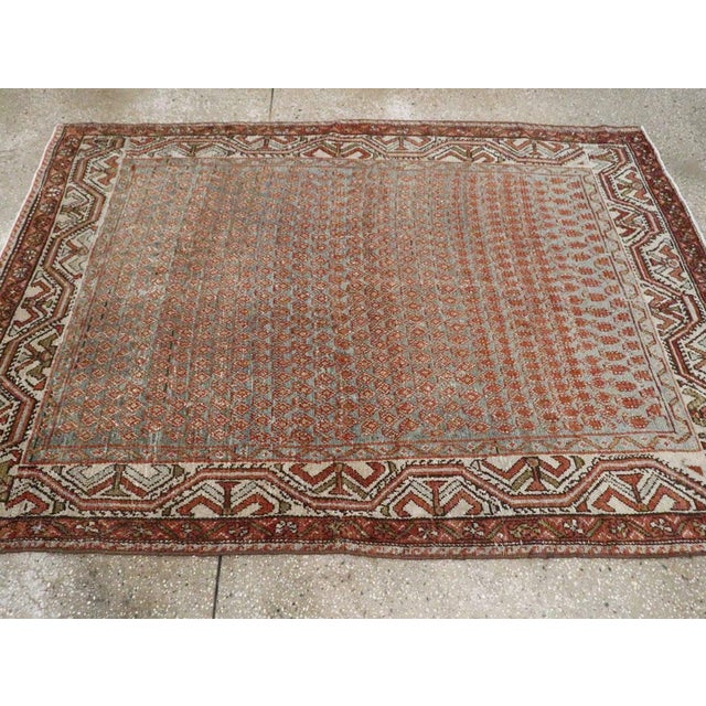 Galerie Shabab Collection Mid-20th Century Persian Malayer Rug For Sale - Image 4 of 7