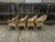 Vintage Budji Layug Style Leather and Rattan Barrel Chairs - Set of 4 For Sale - Image 4 of 10