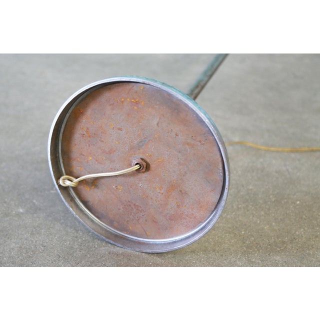 Metal 1960s Chrome Floor Lamp After David Wurster for Raymor Italian MCM For Sale - Image 7 of 7