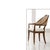 Traditional Modern History Lyon Chair - Walnut For Sale - Image 3 of 3
