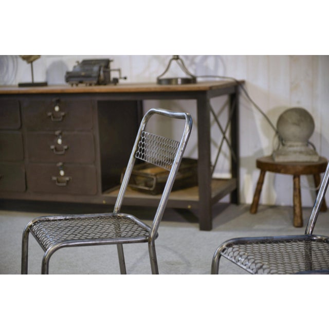 Chairs by René Malaval, 1950s, Set of 2 For Sale - Image 9 of 12