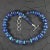 Traditional Ajd 19 Inch Lapis Lazuli and Sleeping Beauty Turquoise Necklace For Sale - Image 3 of 7