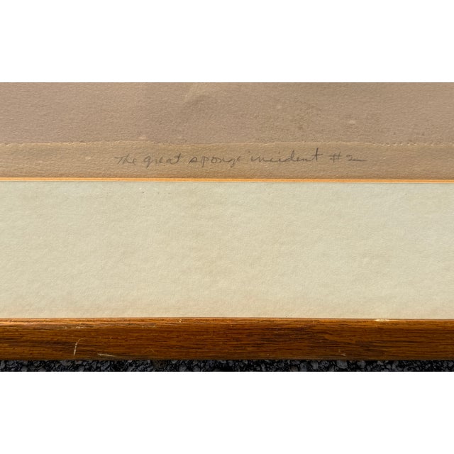 1960s "The Great Sponge Incident #2" by Joseph M. Ruffo For Sale - Image 5 of 10
