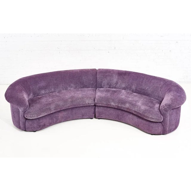 Sloane Sofa by Vladimir Kagan for Preview, 1990 For Sale - Image 9 of 9