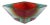 Mid 20th Century Mandruzzato Ruby Sommerso Bowl For Sale