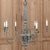 Pair Tuscan Style Hand-Painted Wooden Chandeliers For Sale In Dallas - Image 6 of 13