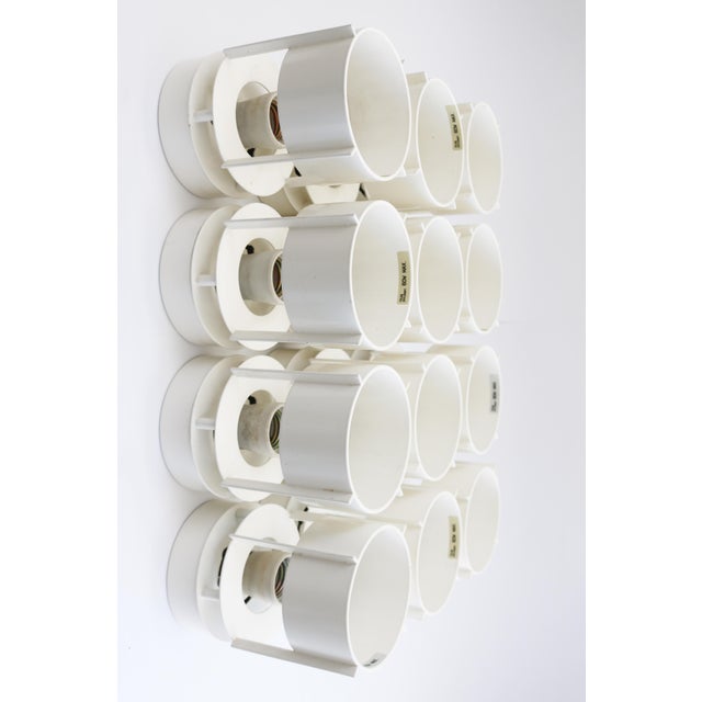 White Magazine Ceiling Light and Under-Cabinet Box Lamp by Vilhelm Wohlert for Louis Poulsen, Denmark, 1980s For Sale - Image 8 of 9