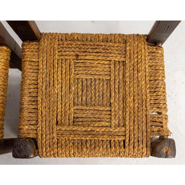 Spanish Decorative Side Chairs in Pine, 1800s, Set of 2 For Sale - Image 11 of 13