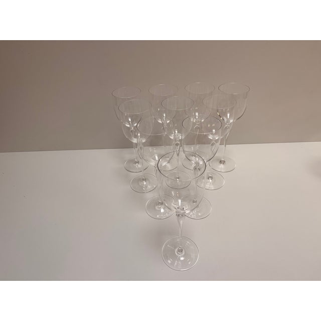 Maitre White Wine Glass Set from Rosenthal, 1990s, Set of 10 For Sale - Image 9 of 11