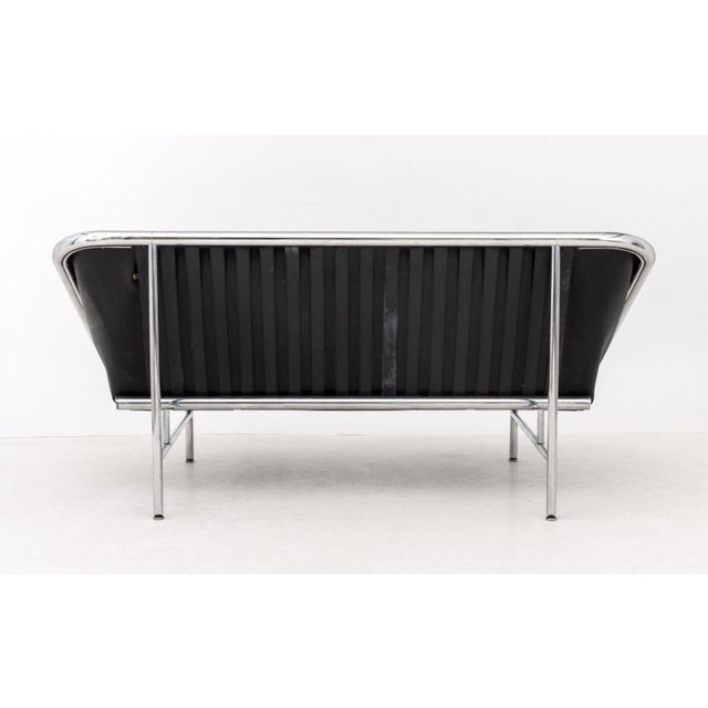 Black George Nelson & Associates "Sling" Sofa For Sale - Image 8 of 8