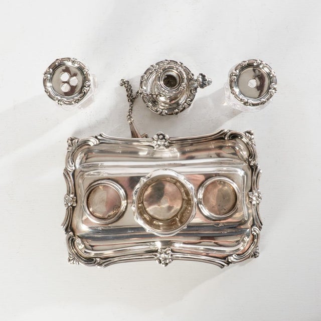 English Early 19th Century English Sterling Standish For Sale - Image 3 of 11