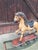 Antique Rocking Horse in Wood, 1940 For Sale - Image 16 of 18