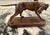 Early 20th Century Animalier-Style Bronzed Hunting Dog Sculptures or Bookends – Pair For Sale In Dallas - Image 6 of 17