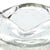 Mid-Century Bullicante Art Glass Ashtray – Clear Seeded Crystal, 1950s Italy For Sale - Image 11 of 14