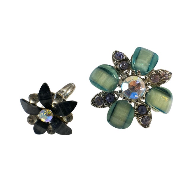 Set of Two Vintage Resizable Rings Size 7 For Sale In New York - Image 6 of 7