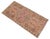 1960s Low Pile Hand Knotted Turkish Small Rug Faded Mat Accent Rug - 21'' X 45'' For Sale - Image 6 of 16