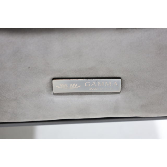 Italian Sofa by Gamma, the Sunset Sofa in Leather, Designed by Gabriele Ghetti For Sale - Image 10 of 11