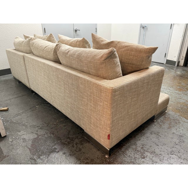 2020s Centro Studi for Flexform Long Island Modular Sectional Sofa For Sale - Image 5 of 12