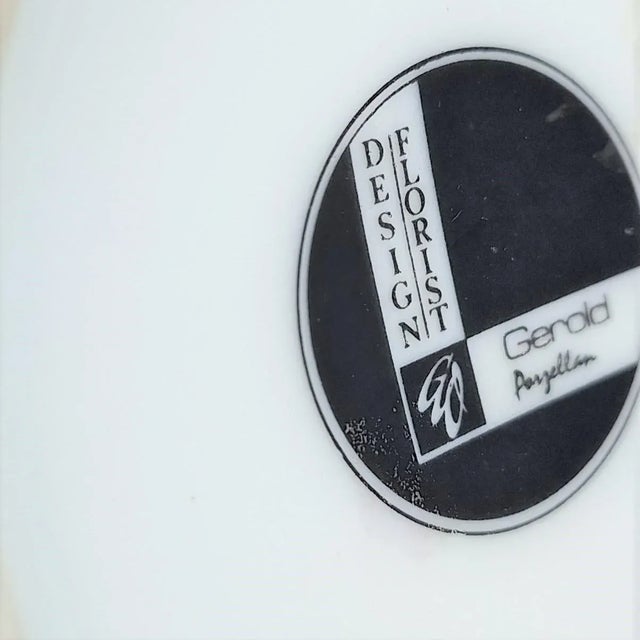 Vintage Porcelain Vase from Gerold Porcelain Florist Design, 1970s For Sale - Image 3 of 4