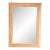 1980s Tessellated Fossil Coral and Pink Stone Wall Mirror For Sale