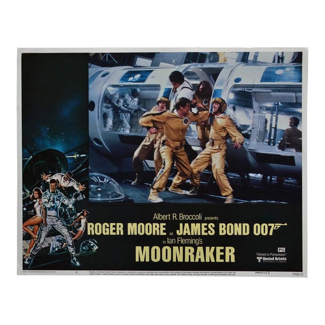 James Bond 007 Moonraker Original Lobby Card, UK, 1979 For Sale