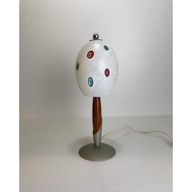 Murano Table Lamp with Murine, 1990s For Sale - Image 11 of 11