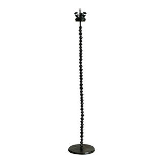 Vintage Boho Sculpted Floor Lamp After Giacometti For Sale