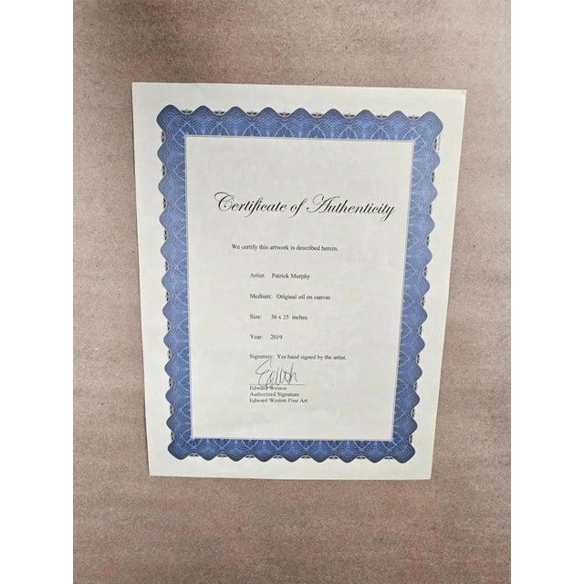 Patrick Murphy Landscape Oil on Canvas on Panel, Signed & Framed For Sale - Image 12 of 12