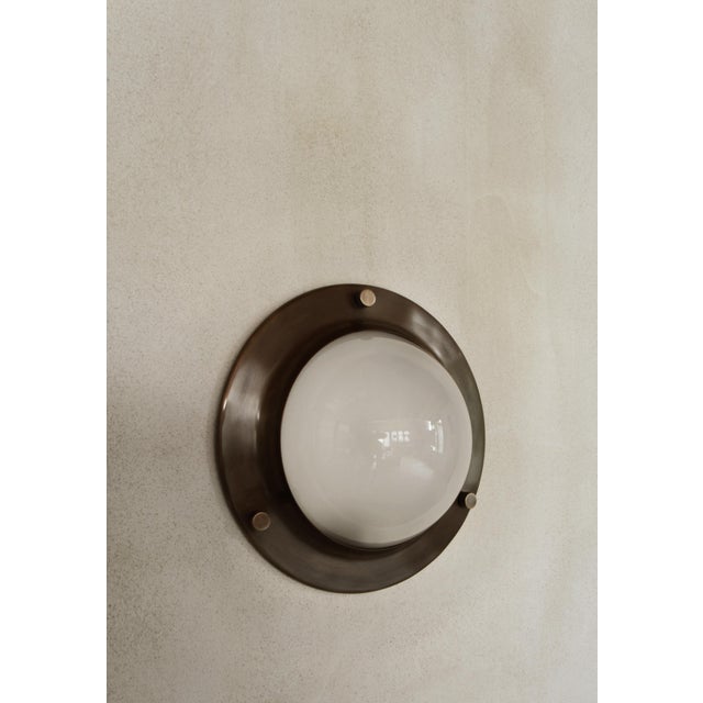 Elegant and versatile wall or ceiling lamp, model LSP6 "Tommy", designed by Luigi Caccia Dominioni and produced by Azucena...