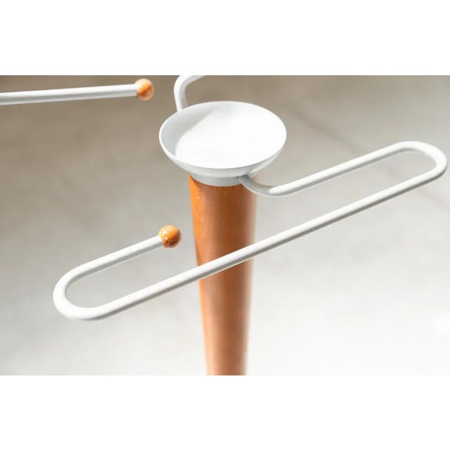 Wooden Coat Rack, Calligaris, 1990s For Sale - Image 6 of 8