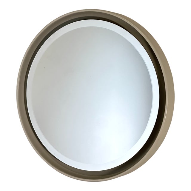 Space Age Backlit Mirror, 1970s For Sale