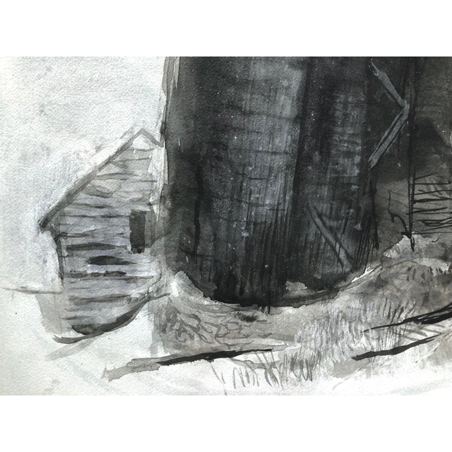 American Tibor Gergely, Farm house by Famed Childrens Book Illustrator Tibor Gergely, 1970 For Sale - Image 3 of 6