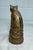 Antique 1900's Ac Williams Hand Painted Cast Iron Gold Circus Cat Still Bank For Sale In New York - Image 6 of 10