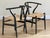 CH24 Wishbone Chairs by Hans J Wegner for Carl Hansen & Søn, Set of 6 For Sale - Image 9 of 13